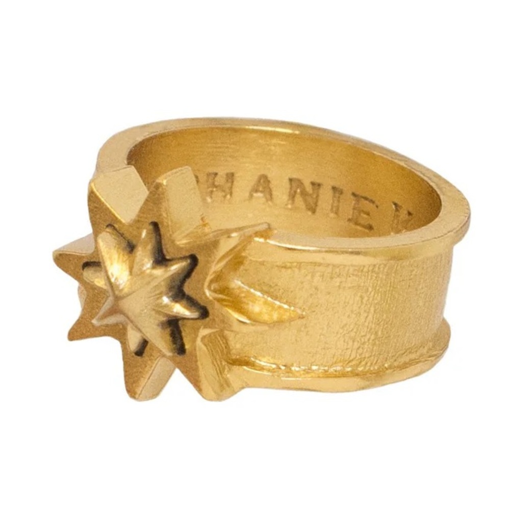 Stephanie Kantis - SUNBURST RING  24K Gold Plated Ring